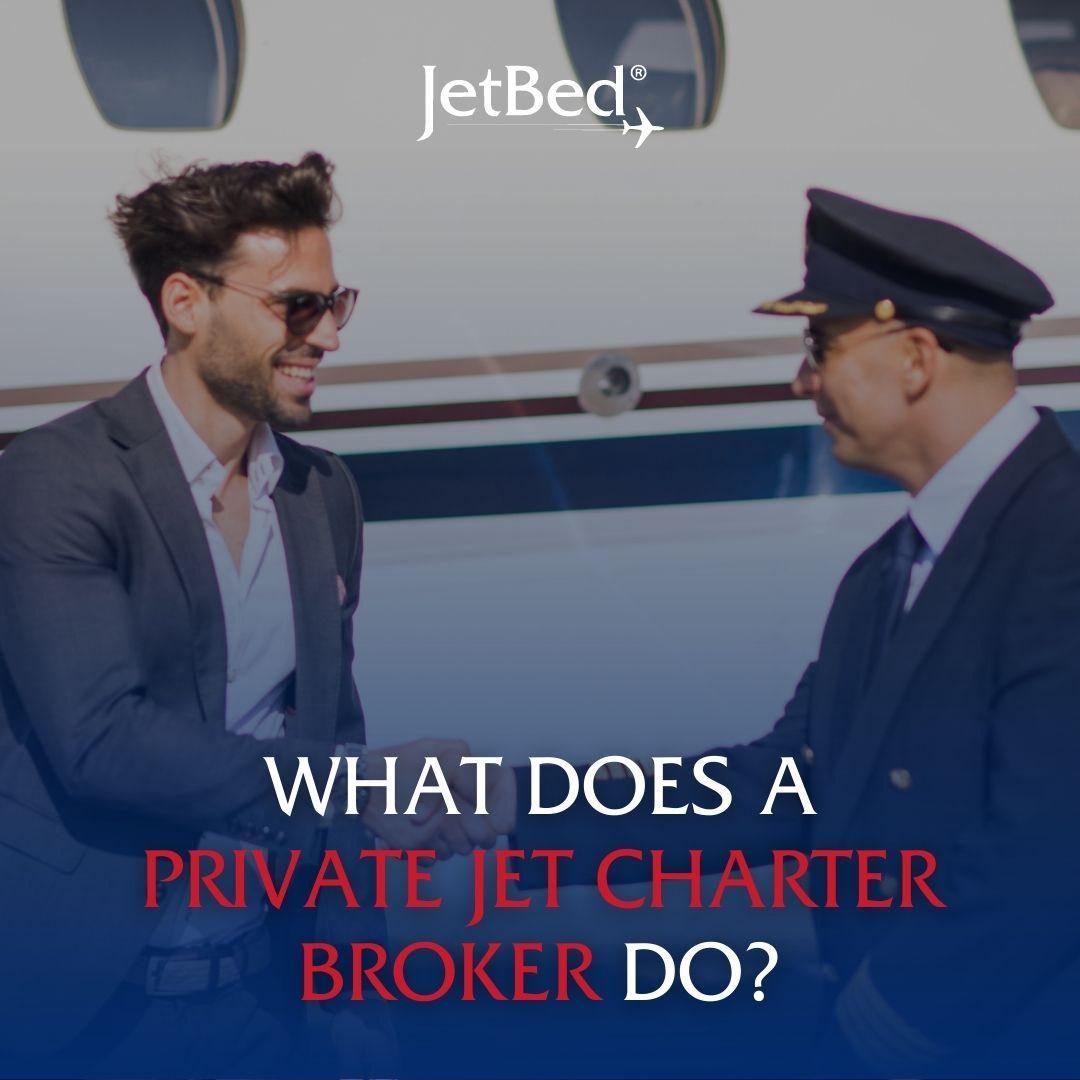 What does a charter broker do
