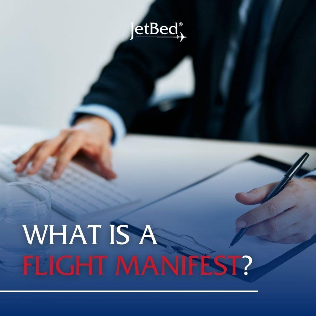 What Is A Flight Manifest?