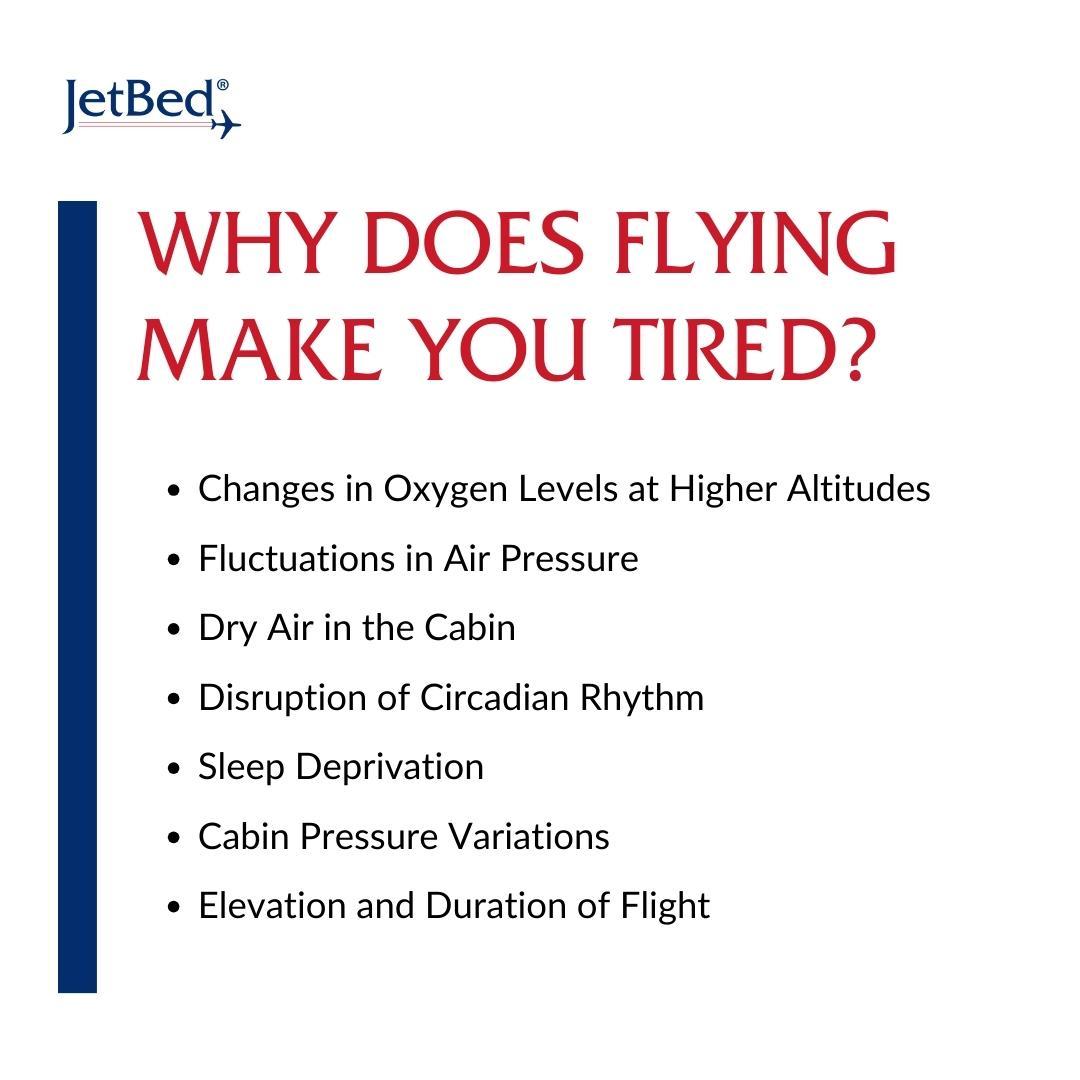 Why Does Flying Make You Tired List