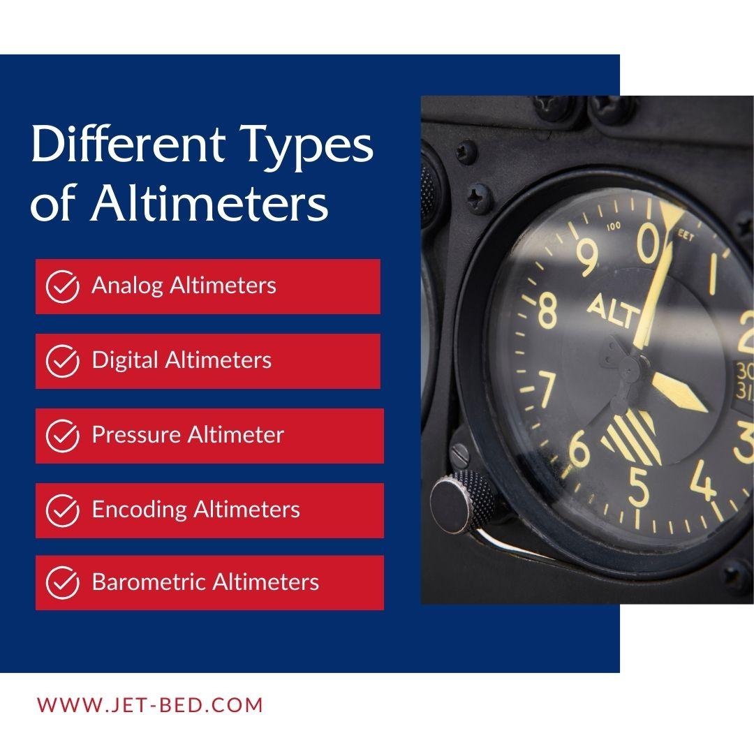 different types of altimeters