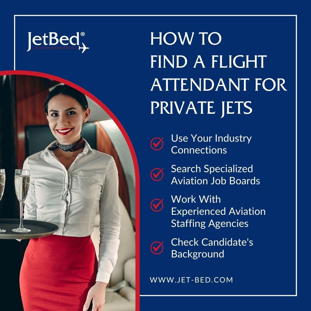 how to find a flight attendant for private jets