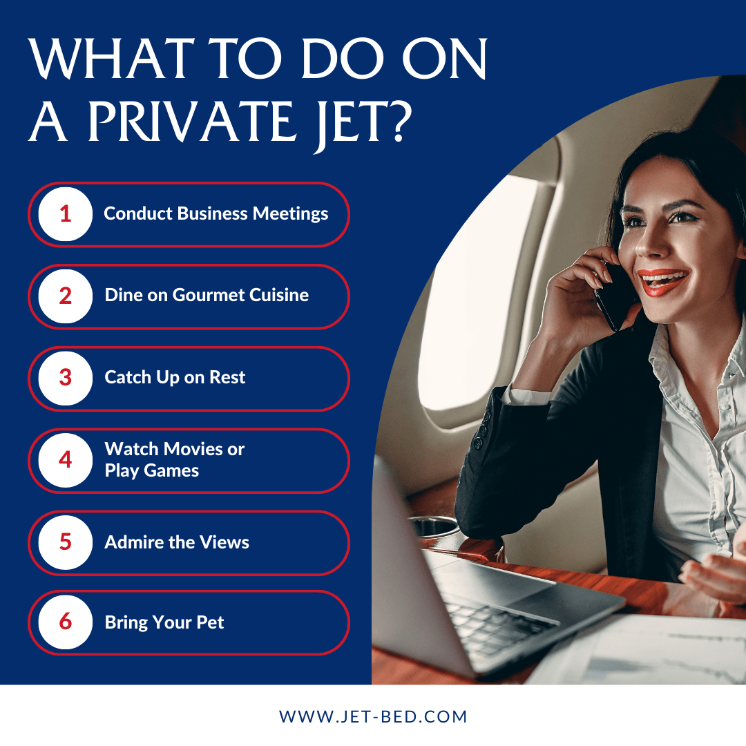 what to do on a private jet