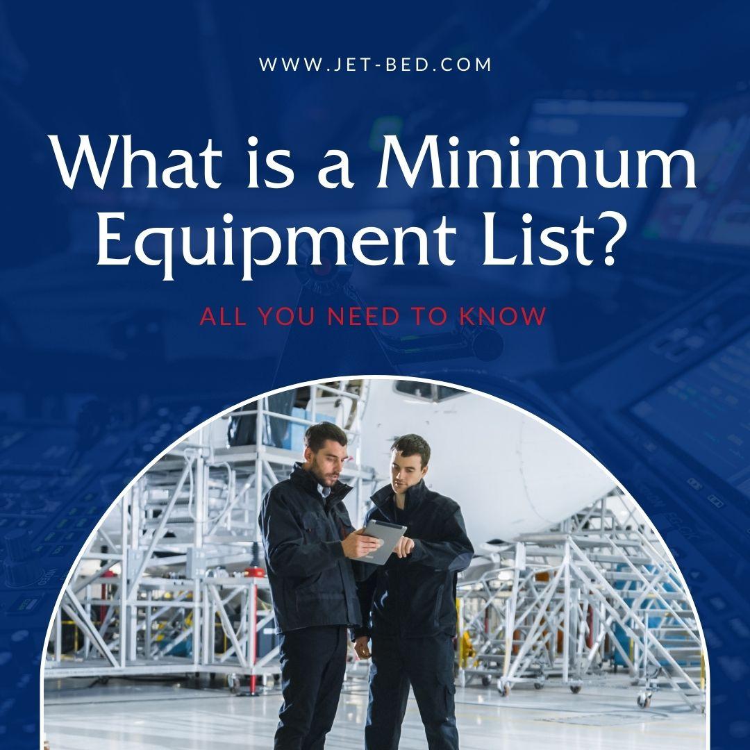 what is a minimum equipment list all you need to know