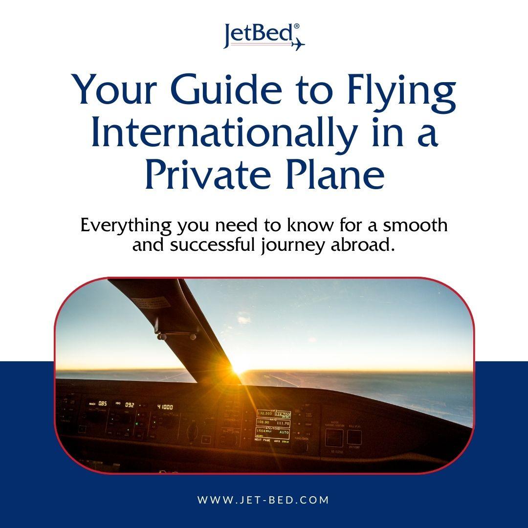 private plane guide your guide to flying internationally in a private plane