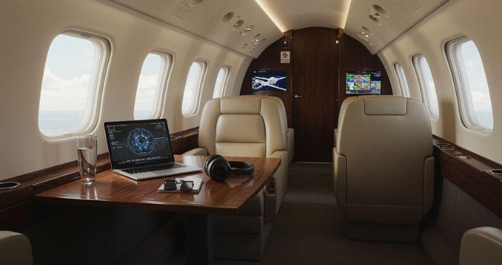 can you install a defense system on a private jet