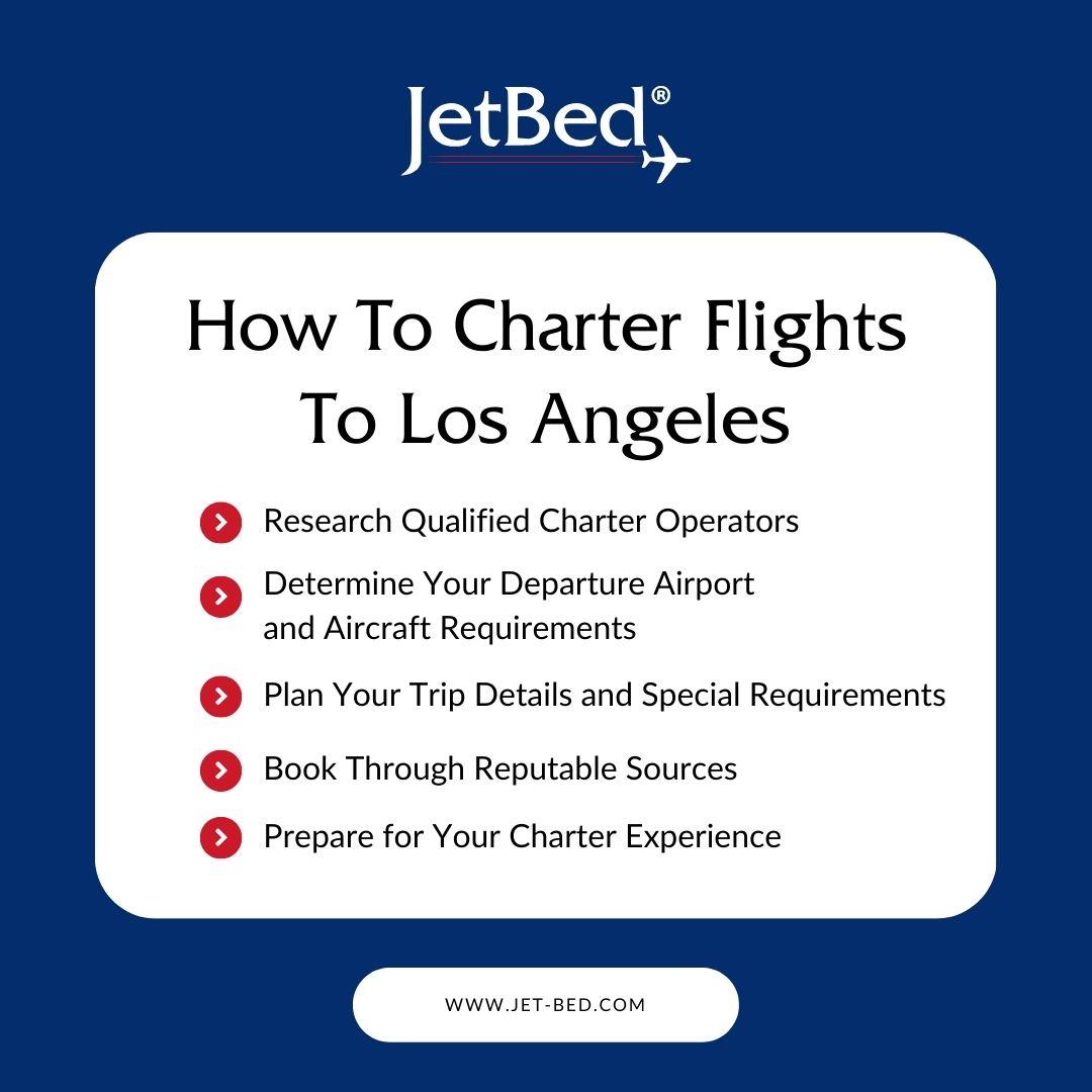 how to charter flights to los angeles