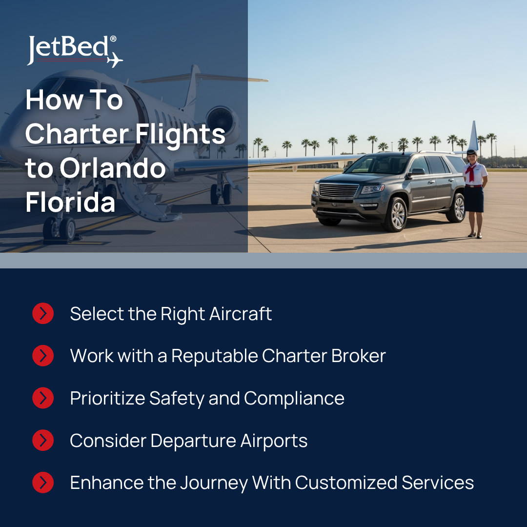 How to Charter Flights to Orlando How to Charter Flights to Orlando, Florida