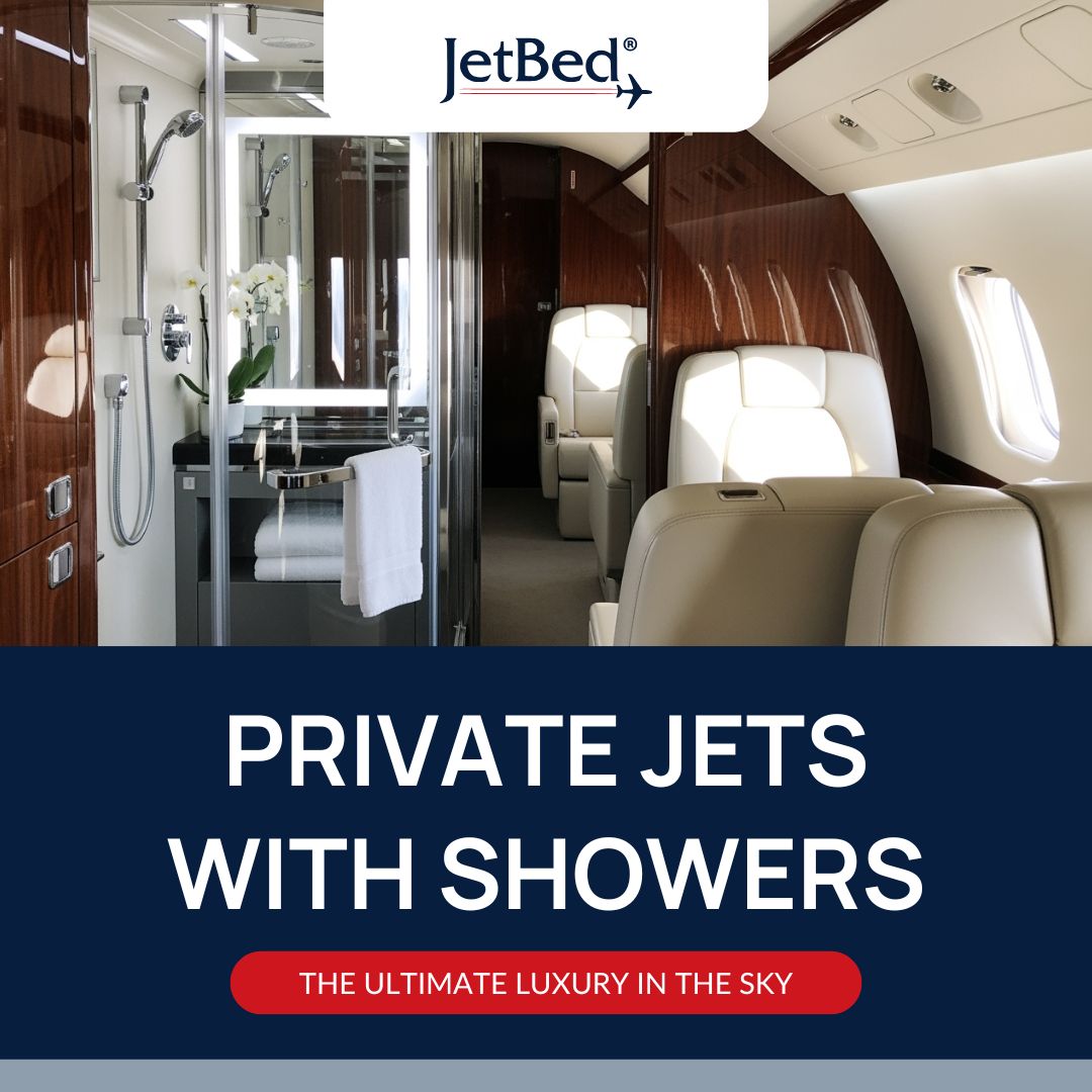 Private Jets with Shower​s