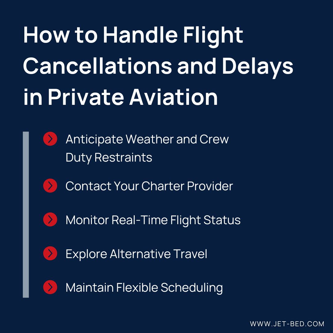 How to Handle Flight Cancellations and Delays in Private Aviation How to Handle Flight Cancellations and Delays in Private Aviation