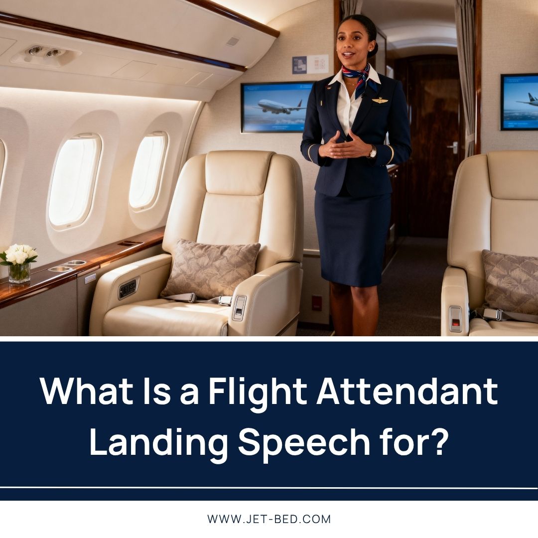 What Is a Flight Attendant Landing Speech For What Is a Flight Attendant Landing Speech For