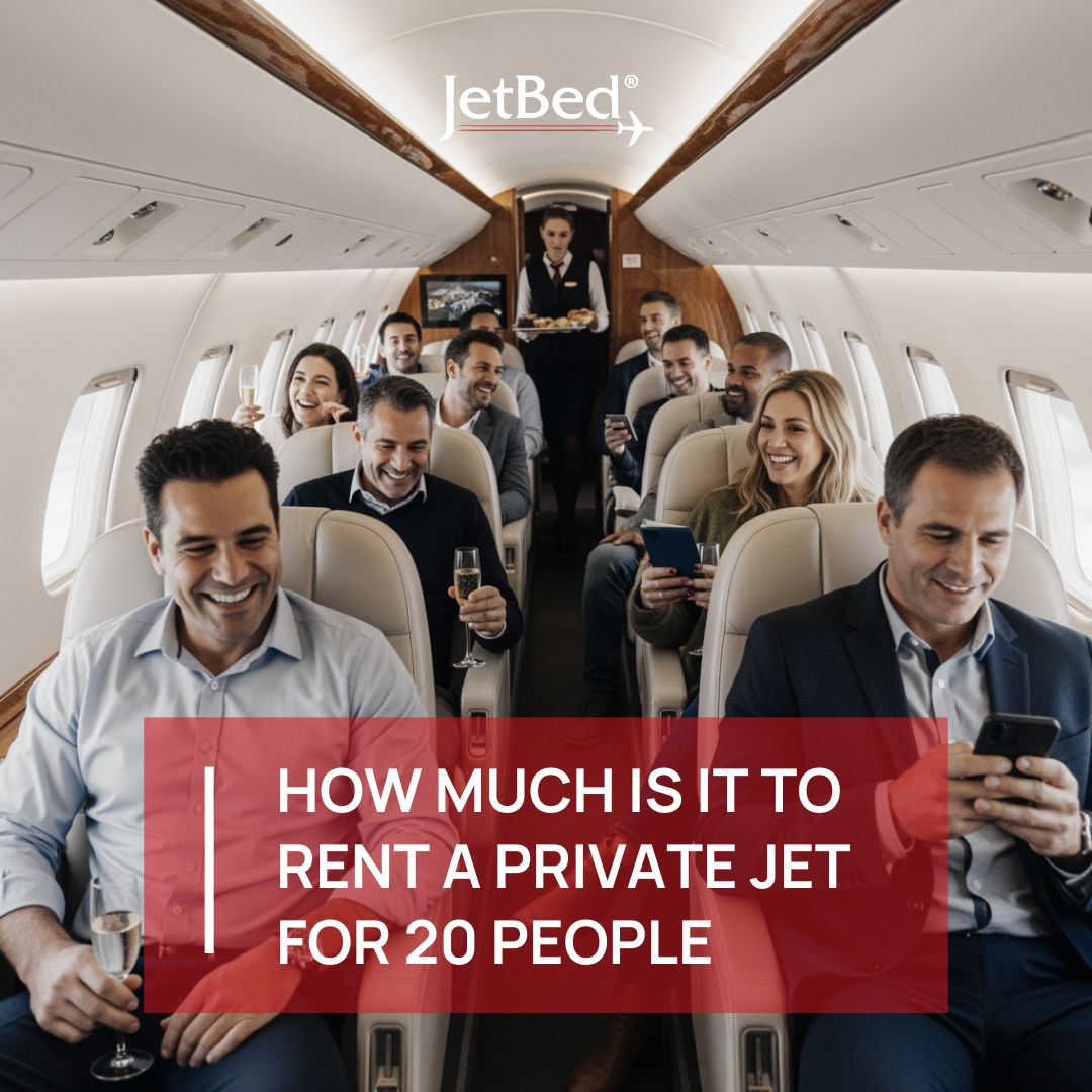 How Much Is It to Rent a Private Jet for 20 People