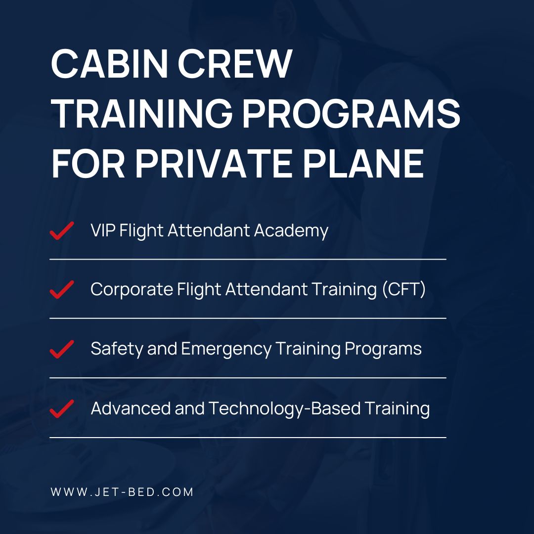 Cabin Crew Training Programs for Private Plane