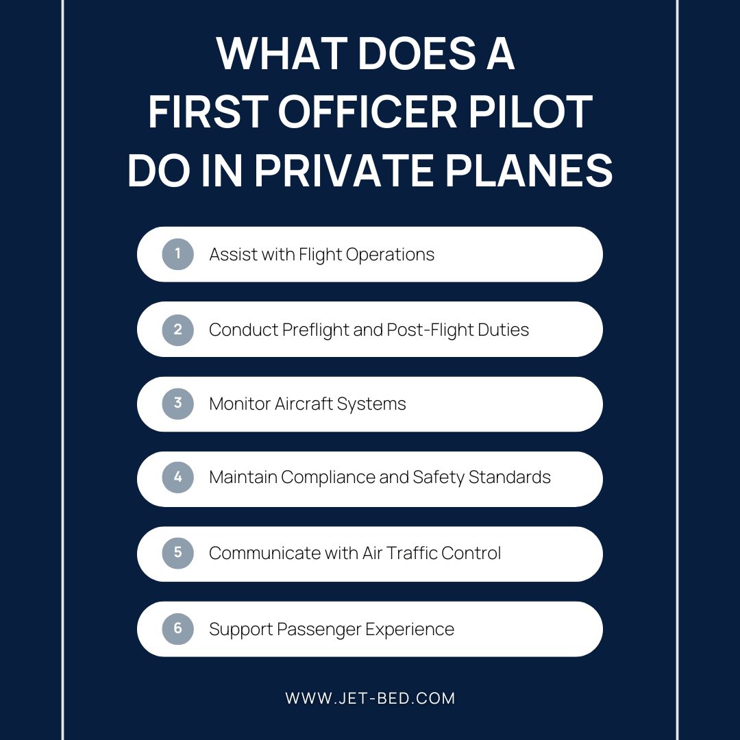 What Does a First Officer Pilot Do in Private Planes What Does a First Officer Pilot Do in Private Planes