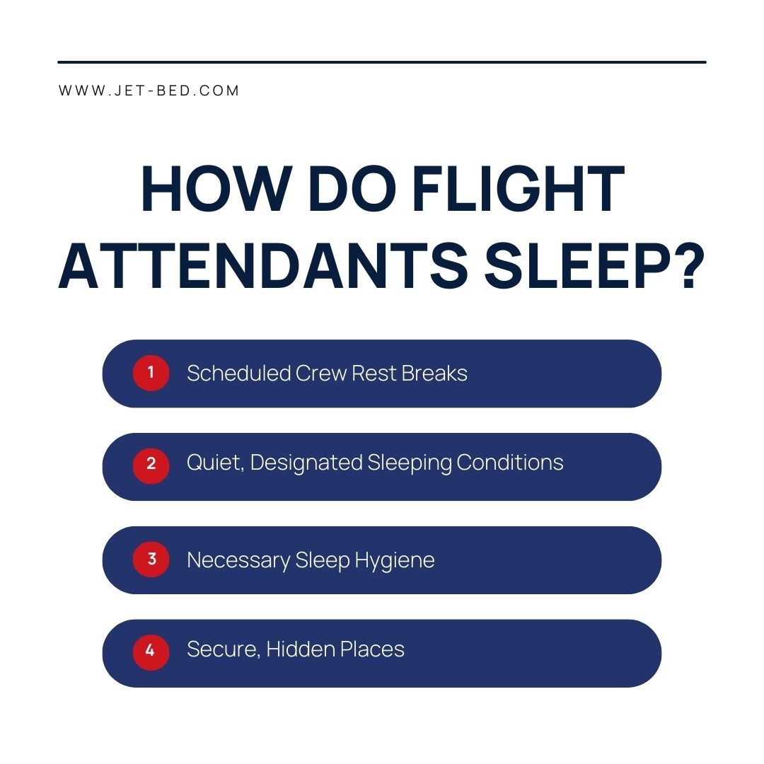 how do flight attendants sleep?