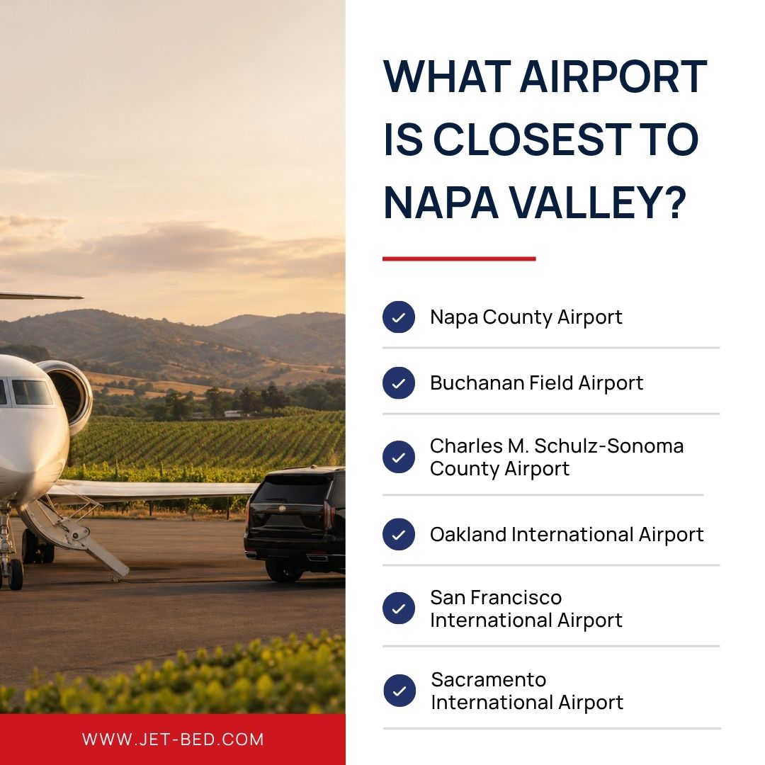 What Airport Is Closest to Napa Valley