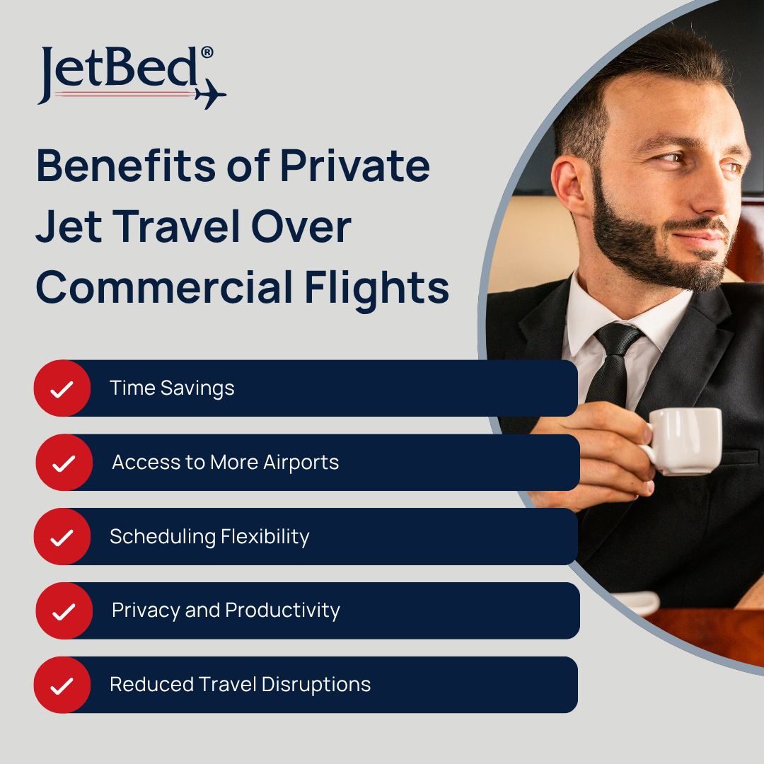 Benefits of Private Jet Travel Over Commercial Flights Benefits of Private Jet Travel Over Commercial Flights