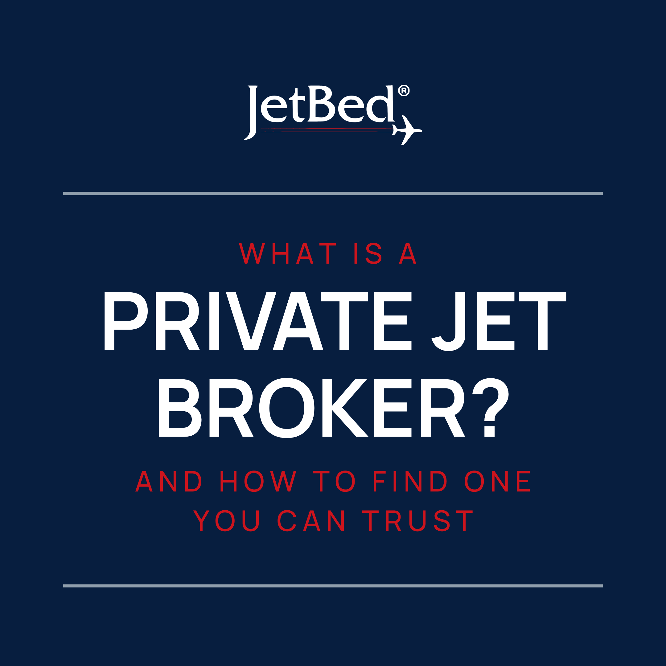 What Is a Private Jet Broker